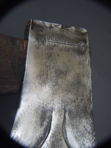 USA COLLINS 3 1/2 POUND PHANTOM BEVEL AXE W WOODEN HANDLE CAMP TOOLS - Picture 8 of 17