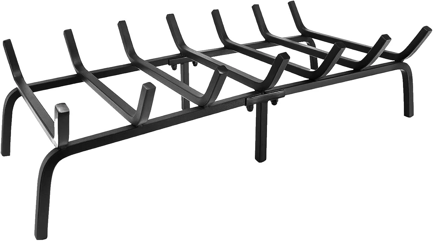 Black Cast Iron Andirons, Grates & Firedogs