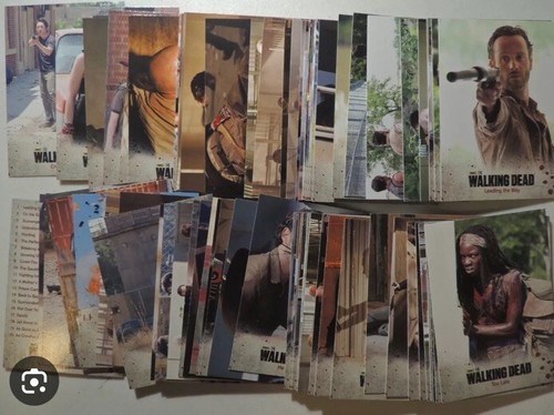 Walking Dead Season 3 Part 1 Complete Base Set ( 1-72 ) Cryptozoic AMC with Box! - Picture 4 of 4