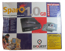 Vintage Sealed SyQuest SparQ 1.0GB Removeable Cartridge Hard Drive 113753-007