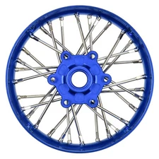 Pro-Line PRO284700T1 1/4 Pro-Spec Alum V2 Bead Front Wheel Blue (1) Promoto-SM