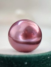 HUGE 12-13MM NATURAL SOUTH SEA GENUINE PURPLE LAVENDER LOOSE PEARL UNDRILLED 338