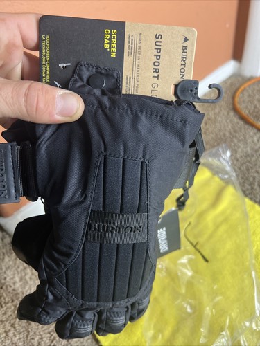 Brandneu Burton Stützhandschuh schwarz True Black mittlere Größe Unisex Herren oder Damen - Bild 5 von 18
