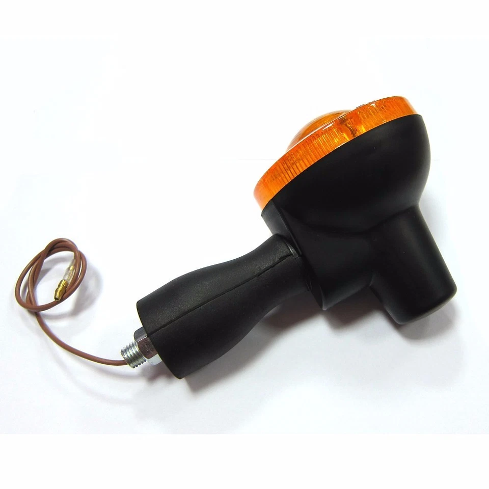 2X For Yamaha XT 250 500 DT 100 125 175 Rear Turn Signal Lights With Rubber Stem — 第 2/3 张图片