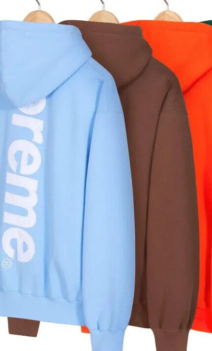Supreme Satin Applique Hooded Sweatshirt satin logo hoodie Supreme Satin Applique Hooded Sweatshirt satin logo hoodie