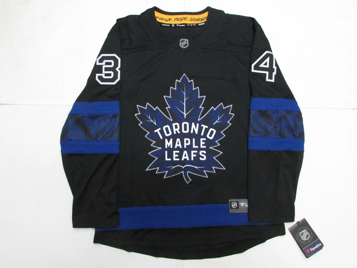 Youth Toronto Maple Leafs x Drew House adidas Third Jersey Logo T Shirt