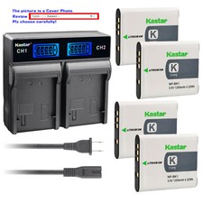 Kastar Battery LCD Rapid Charger for Sony NP-BK1 BC-CSK Sony Cyber-shot DSC-S950