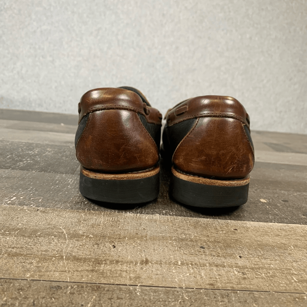 Allen Edmonds Nashua‎ leather Tassel Loafers shoes Mens 8.5 Black Brown classic Allen Edmonds NASHUA Black Brown Leather Tassel Kiltie  main image 4
