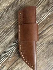 HANDMADE Leather Knife Sheath Hand Crafted BELT SHEATH Holster FIXED BLADE KNIFE