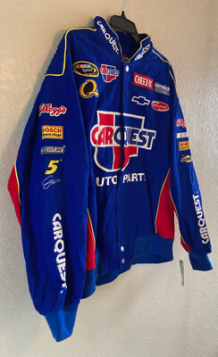 ジャケット・アウター 90s chase anthentics racing jacket usa Vintage Chase Authentics NASCAR Jeff Gordon Dupont Hendrink