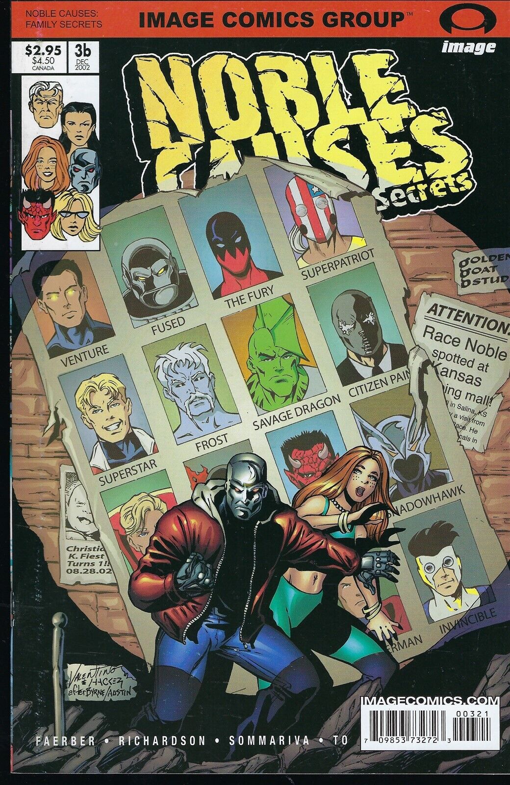 Noble Causes Family Secrets(Image-2002) #3b - Homage Cover (8.0)