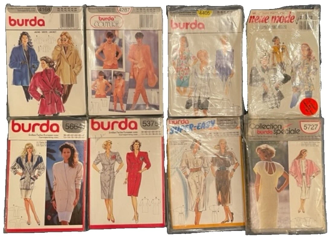 Patrones de costura Burda Mujer Traje de Baño