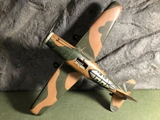 Rare Marx | VTG 9" Military Airplane With Bomb Rack | Tin Toy | Good Condition