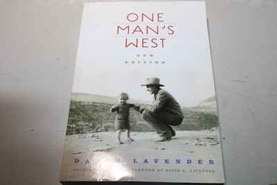 One Man's West, New Edition - Paperback By Lavender, David - GOOD
