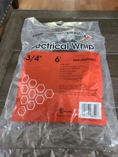 Electrical Whip 3/4" X 6' Non-Metallic UL listed - G89-798