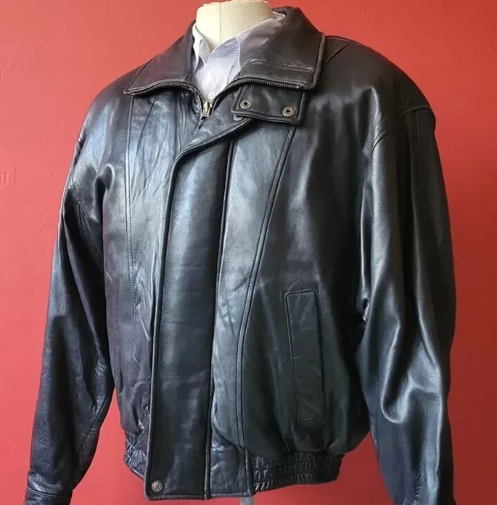 Couture leather jacket clearance