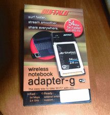 NEW Buffalo Wireless Notebook adapter - g WLI-CB-G54