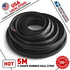 16.4ft T Shape Auto Car Door Rubber Seal Strip Hood Trunk Trim Edge Moulding US