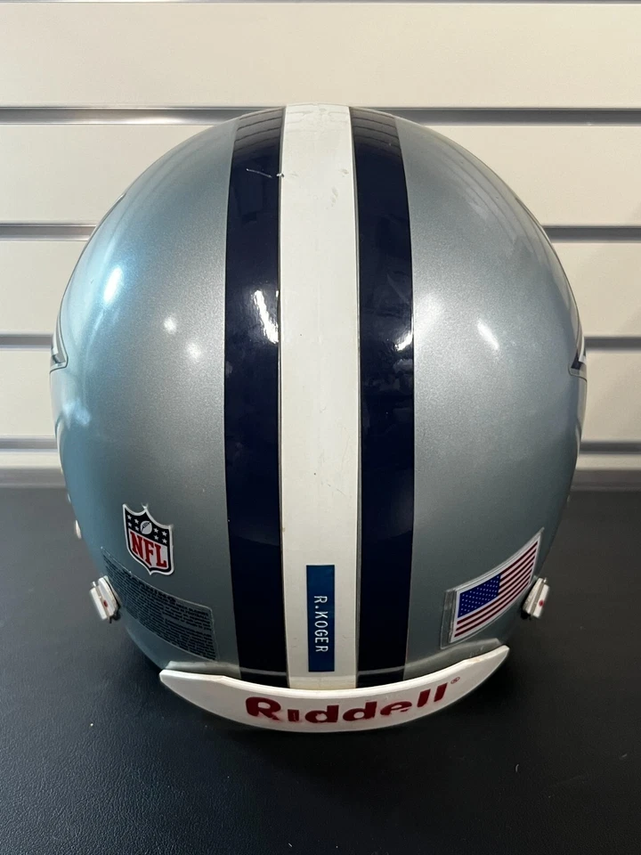 Casco Auténtico NFL Dallas Cowboys Riddell Tamaño Completo Foto 3 de 4