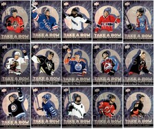 🏒 2024-25 UPPER DECK TIM HORTONS TAKE A BOW INSERT CARDS U PICK - FINISH SET