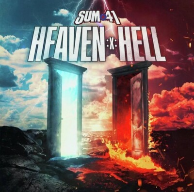 Sum 41 - Heaven :x: Hell, Ltd. 2 x LP, Blue & Black Quad with Red Splatter Vinyl