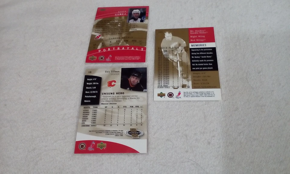 2000-01 Upper Deck Heroes Hockey 1-99 Pick cards that you want/need. - Image 2 of 2