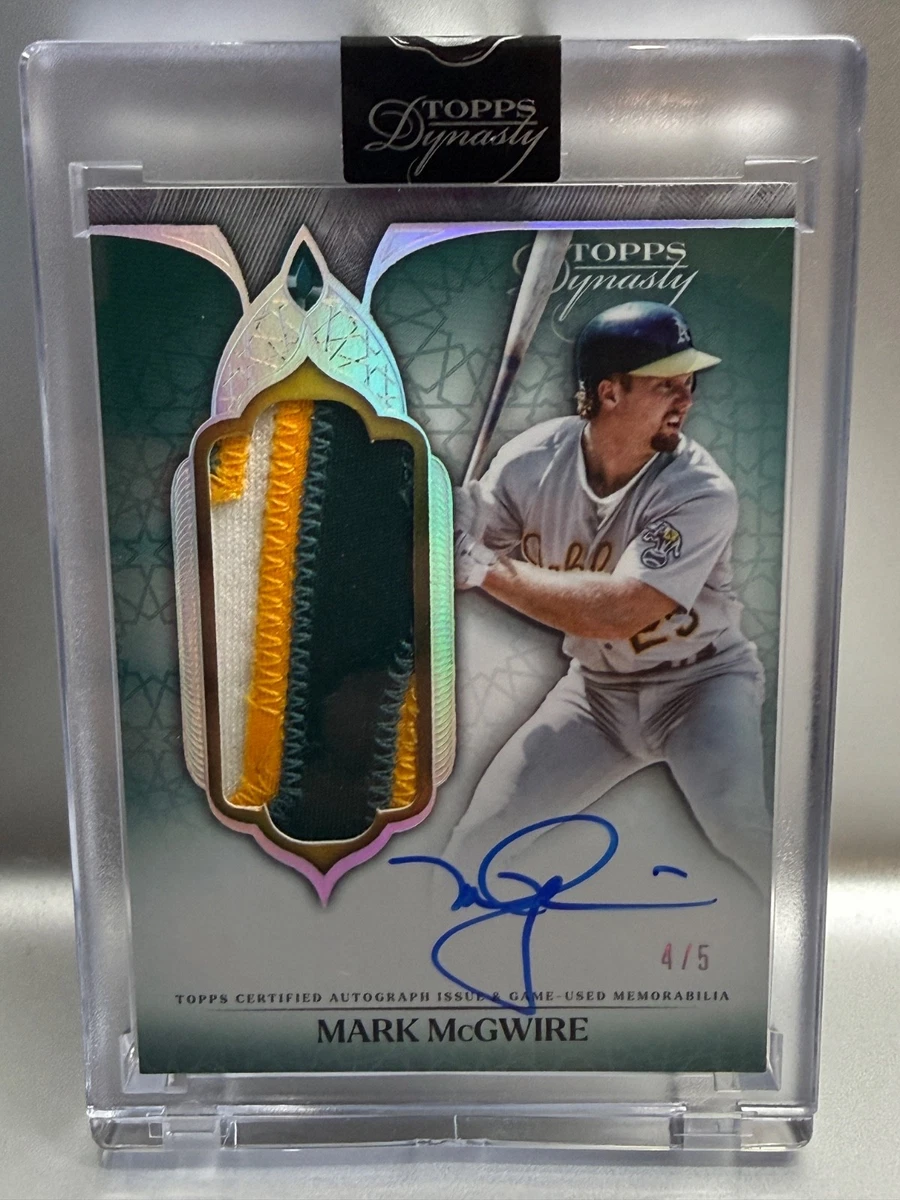 mark mcgwire autograph products for sale | eBay