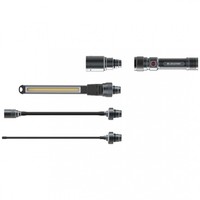 Ledlenser Workers Friend 5-Tlg. Arbeitsleuchten Set Aluminium