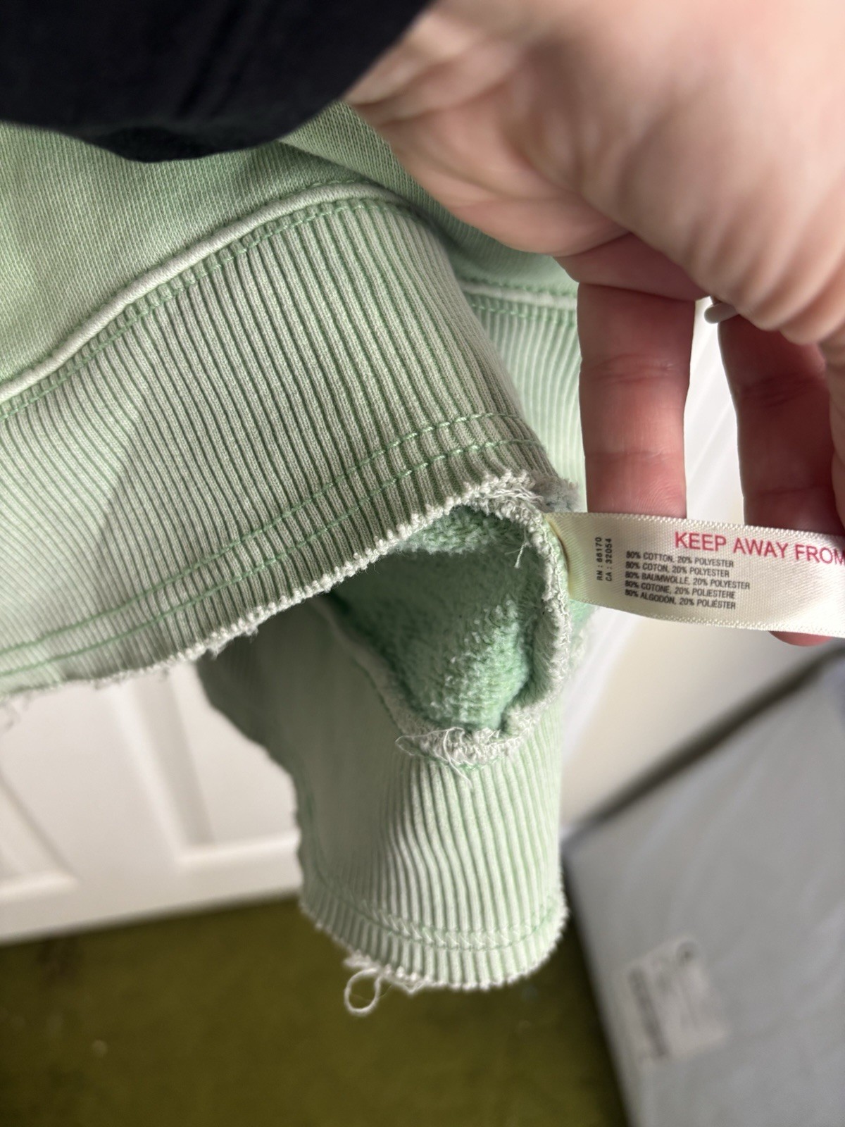 FP Movement Intercept Green Pullover Oversized Me… - image 7