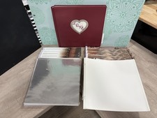 Creative Memories 12x12 Heart Binder, Extra Pages Dividers New
