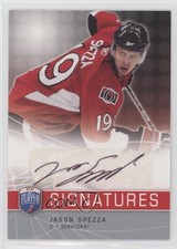 2008-09 Upper Deck Be a Player Signatures Jason Spezza #S-SP Auto 1e15