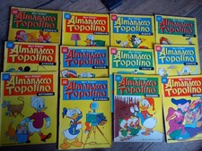  ALMANACCO TOPOLINO Annata Completa 1960 ALBI D'ORO MONDADORI RARA