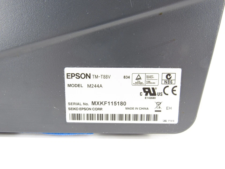 Epson TM-T88V M244A USB / Parallel Receipt Printer No AC - Image 4 of 4