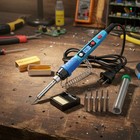Portable 80W Solder Iron Set with Digital Display - Ideal for Jewelry & Repairs