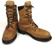 Red Wing 2229 Steel Toe Work Boots Gore-Tex Lining Brown Men's 10 D