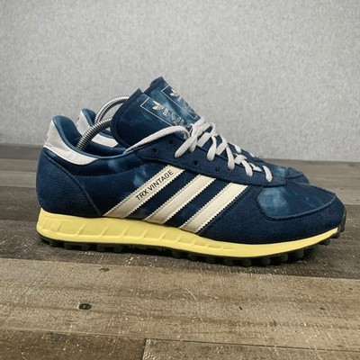 Adidas Originals TRX Vintage Parley Bleached Crew Navy White GW2055 Mens 10.5