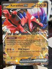 POKEMON KORAIDON EX SVP029 PROMO BLACK STAR DOUBLE RARE HOLOFOIL NM CARD