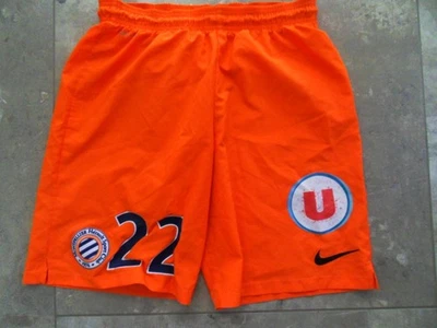 Short no Maillot vintage Nike Montpellier HSC porté Killian Sanson 2016/17 - Photo 1/3