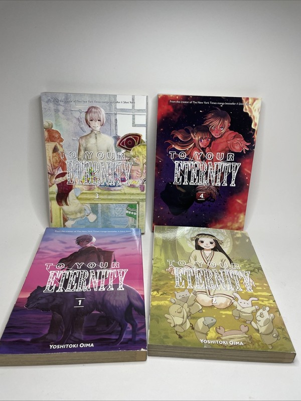 To Your Eternity Manga Series Volumes 1-4 By Yoshitoki Oima Light Wear