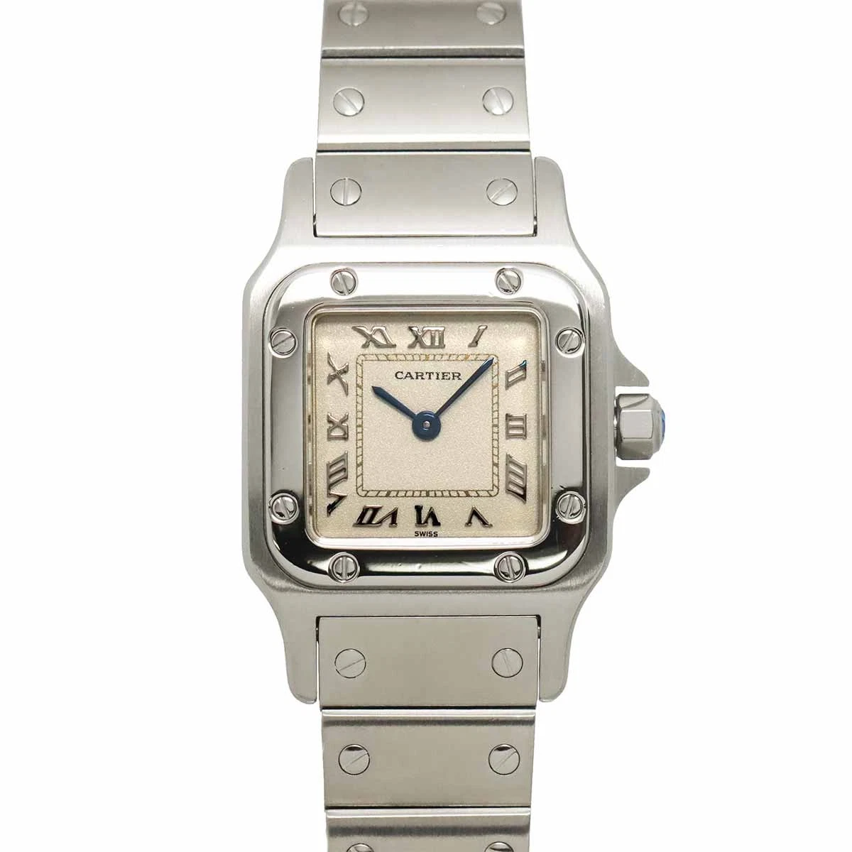 Cartier Santos Galbee SM W20024D6 Quartz Cream Dial Ladies Watch 90323633