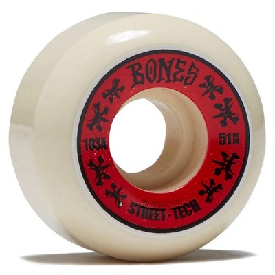 Bones Wheels Street Tech Formula Sidecut v5 51mm 103A Annuals Set of 4