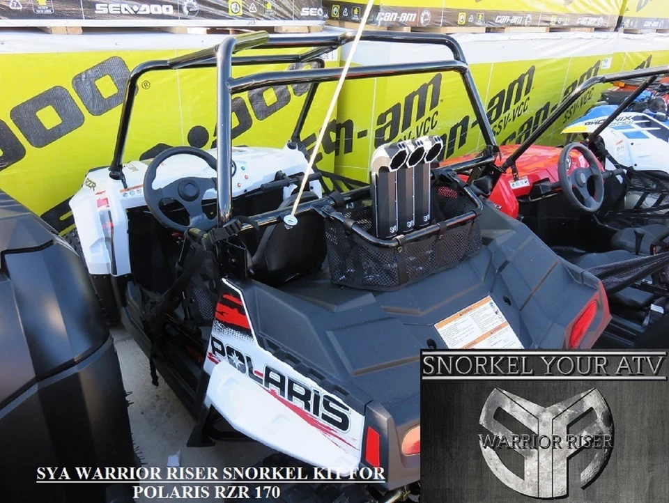 Kit de snorkel elevador SYA Warrior | Polaris RZR 170 2010-2020 Foto 2 de 4