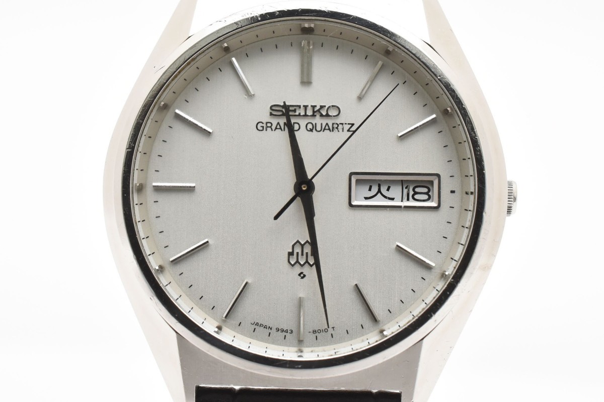 【新品電池 稼働】SEIKO セイコー グランドクォーツ9943-8010 SEIKOグランドクォーツ9943-8010 川崎店【セイコー】グランドクォーツ