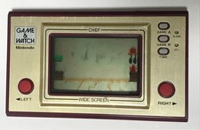 Thumbnail of ebay&reg; auction 168640365100 | NINTENDO Game & Watch CHEF FP-24 Wide Screen [Polarisation ersetzt]
