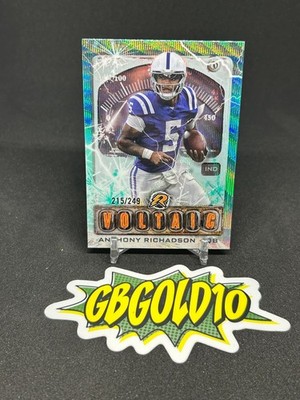 2024 Topps Resurgence - Voltaic Anthony Richardson #V-3 Teal Refractor /249