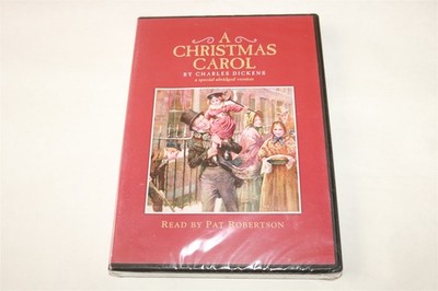 A CHRISTMAS CAROL - Charles Dickens - Read By Pat Robertson - CD NEW/SEALED