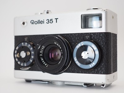 Rollei 35 T Silver Meter Works 35mm Film Camera JAPAN #J200 | eBay