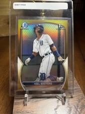 2023 Bowman - Chrome Prospects Abel Bastidas #BCP-113 Gold Refractor /50 (RC)