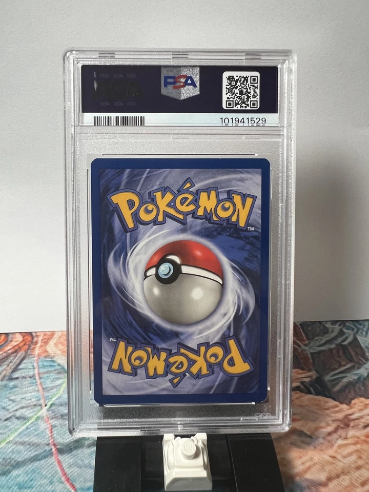 Pokémon TCG Jungle 1st Edition Snorlax #27/64 Rare PSA 8 NM-MT - Image 2 of 3