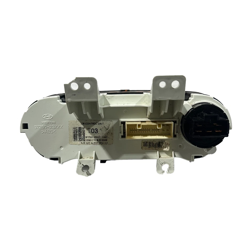 HYUNDAI TUCSON 2010-2013 CALENTADOR AIRE ACONDICIONADO CONTROL DE TEMPERATURA CONTROLADOR MANUAL Foto 3 de 4